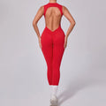 Backless Scrunch Sport Jumpsuit